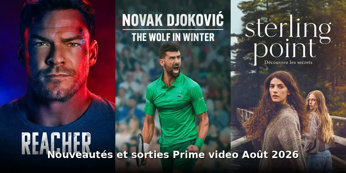 Nouveautés et sorties Prime Video août 2026 : tous les films et séries du mois 2 Nouveautes et sorties Prime Video août 2026