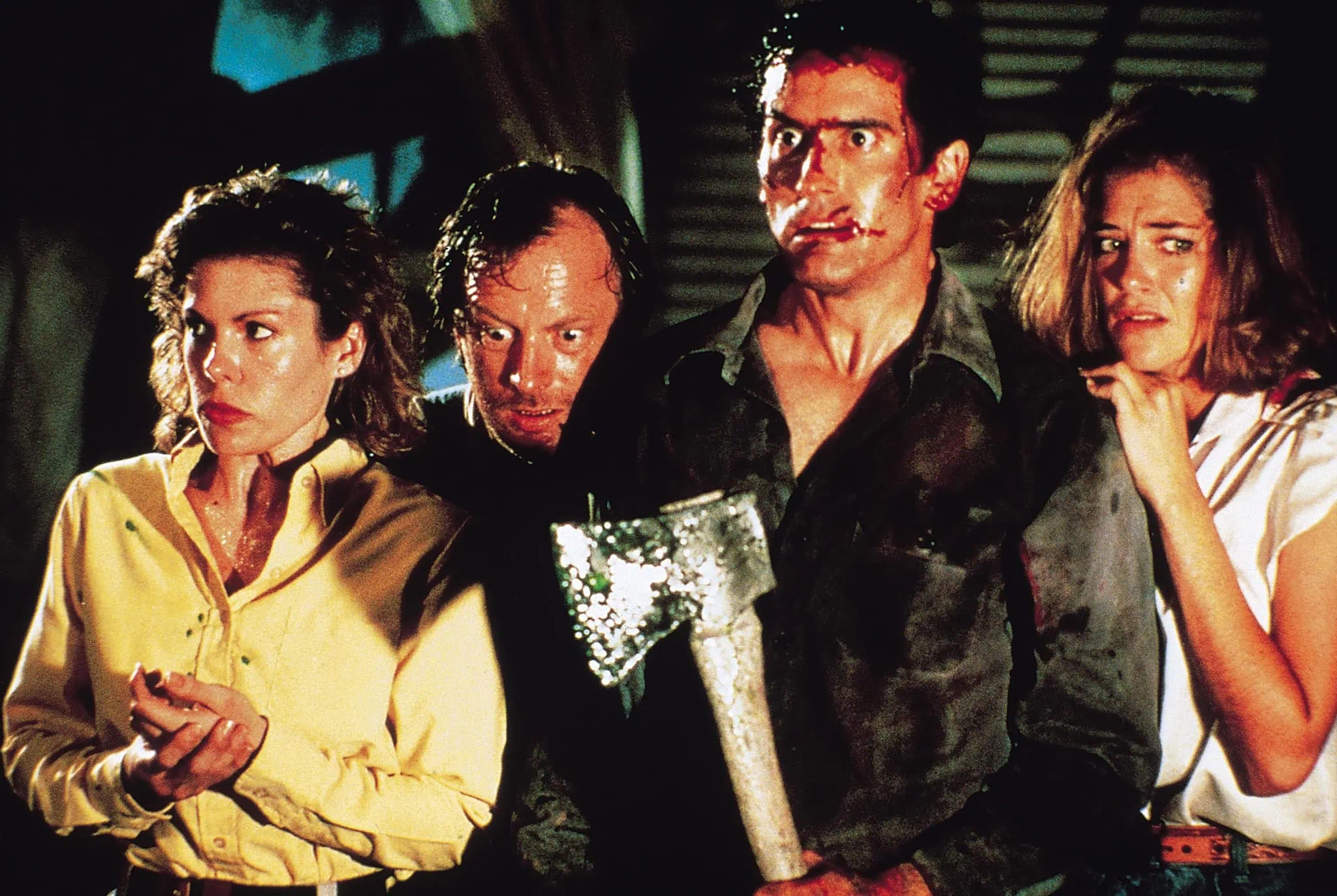 Critique de Evil Dead 2 1 Scu00e8ne du film Evil Dead 2