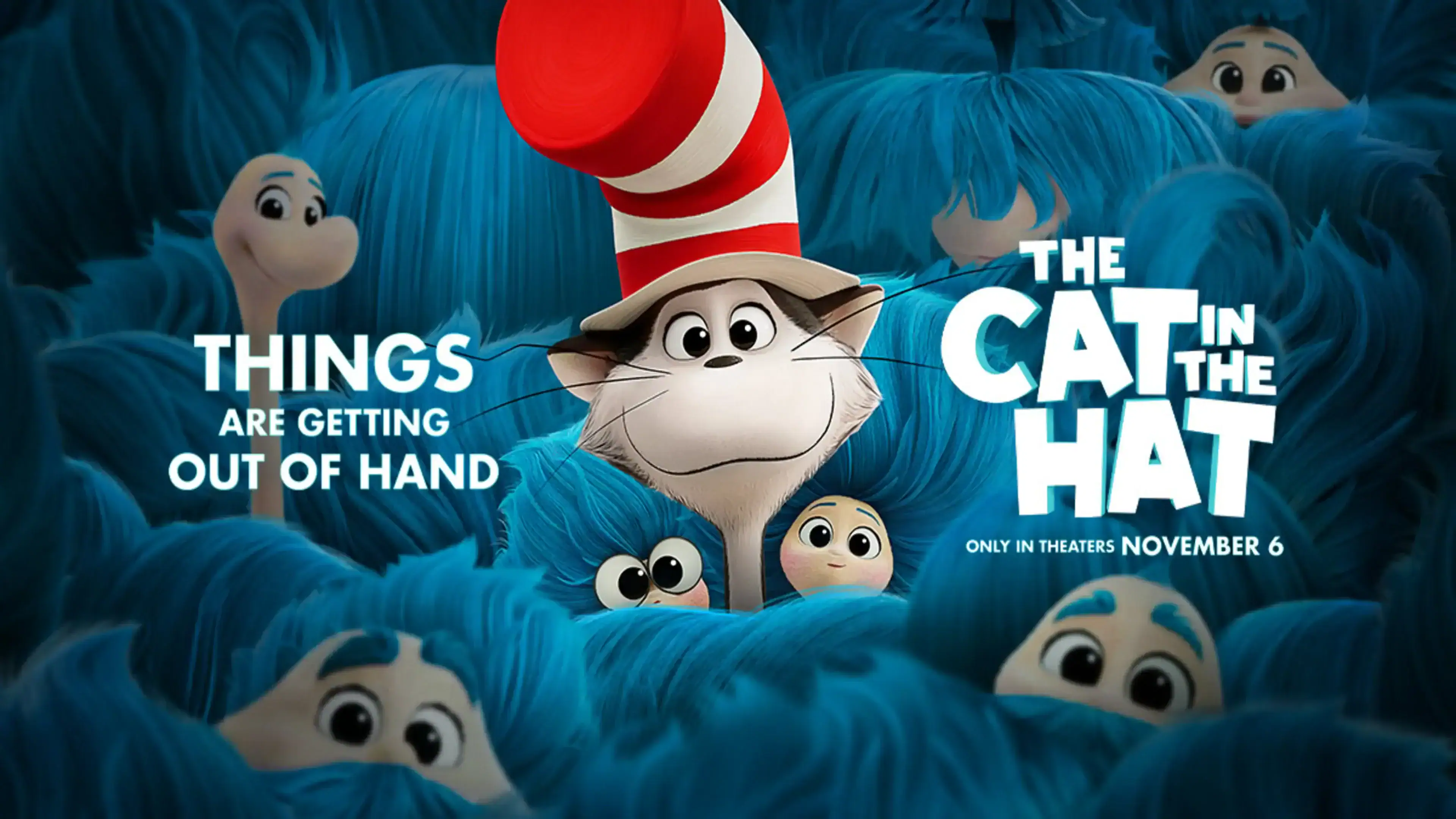 Bande-annonce de Le Chat chapeauté : le retour animé 5 Scu00e8ne du film Le Chat Chapeautu00e9 (The Cat in the Hat)