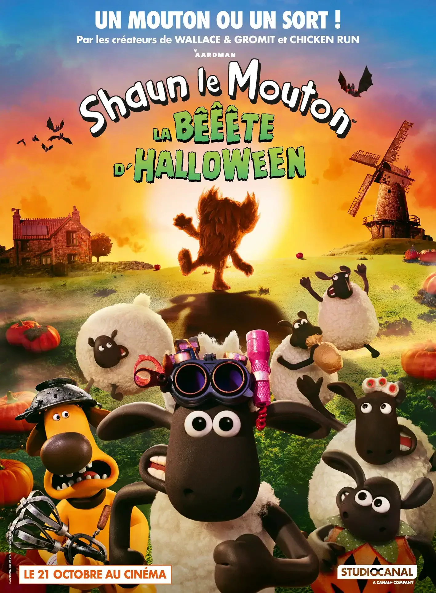 Bande annonce de Shaun le Mouton : La Bêêête d'Halloween : une aventure frissonnante à Mossy Bottom 4 Scu00e8ne du film SHAUN LE MOUTON : LA Bu00cau00cau00caTE D'HALLOWEEN