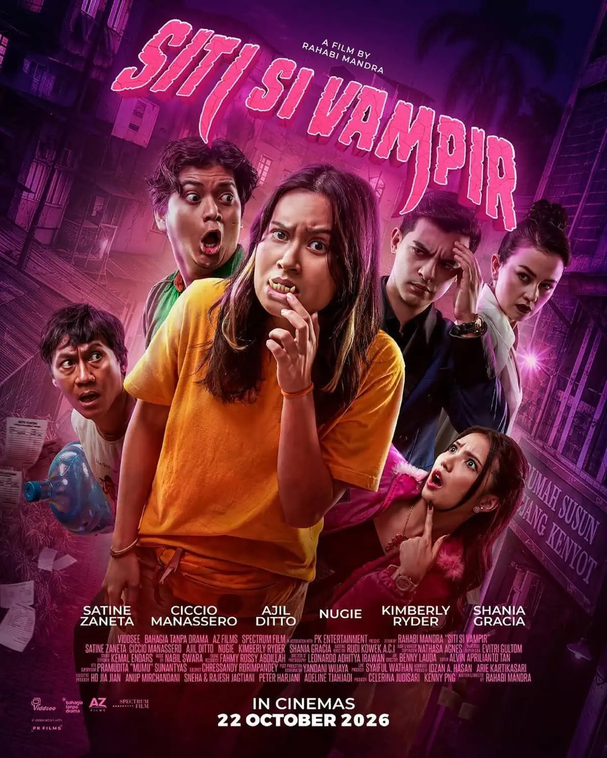 Bande annonce de Siti Si Vampir : la comédie fantastique de Rahabi Mandra se dévoile
