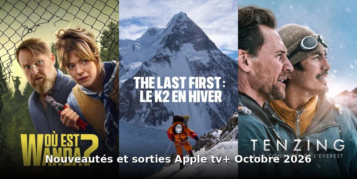 Nouveautés et sorties Apple TV+ octobre 2026 : tous les films et séries du mois 2 Nouveautés et sorties Apple TV+ octobre 2026 : tous les films et séries du mois