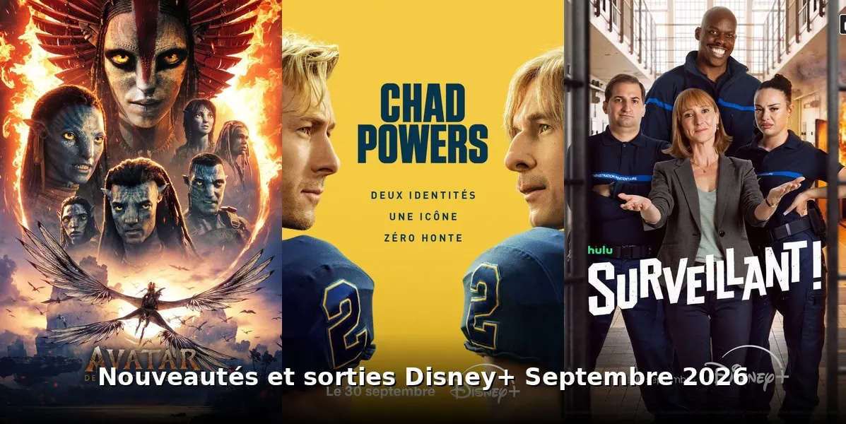 Nouveautés et sorties Disney+ septembre 2026 : tous les films et séries du mois 2 Nouveautes et sorties Disney+ septembre 2026