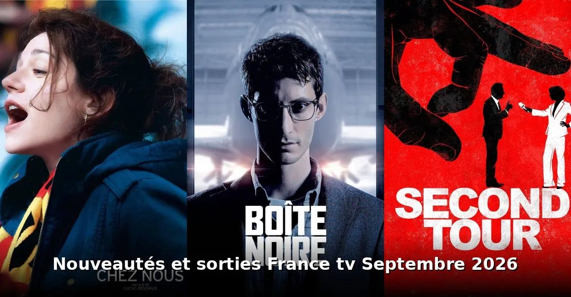 Nouveautés et sorties France TV septembre 2026 : tous les films et séries du mois 1 Nouveautes et sorties France TV septembre 2026