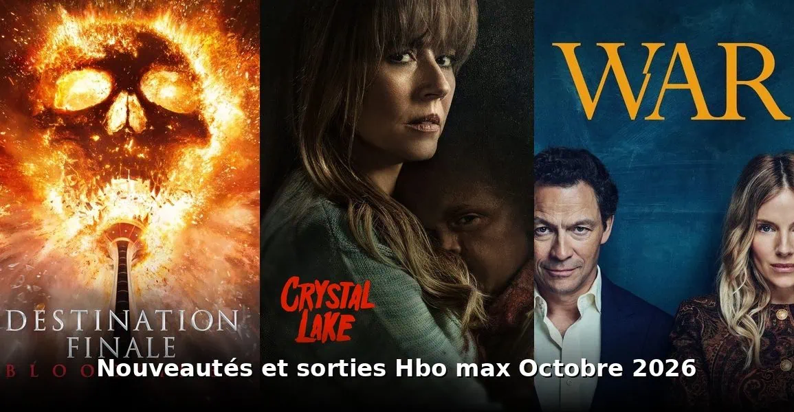 Nouveautés et sorties HBO Max octobre 2026 : tous les films et séries du mois