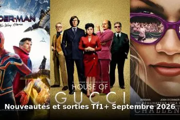 Nouveautés et sorties TF1+ septembre 2026 : tous les films et séries du mois 14 Nouveautes et sorties TF1+ septembre 2026