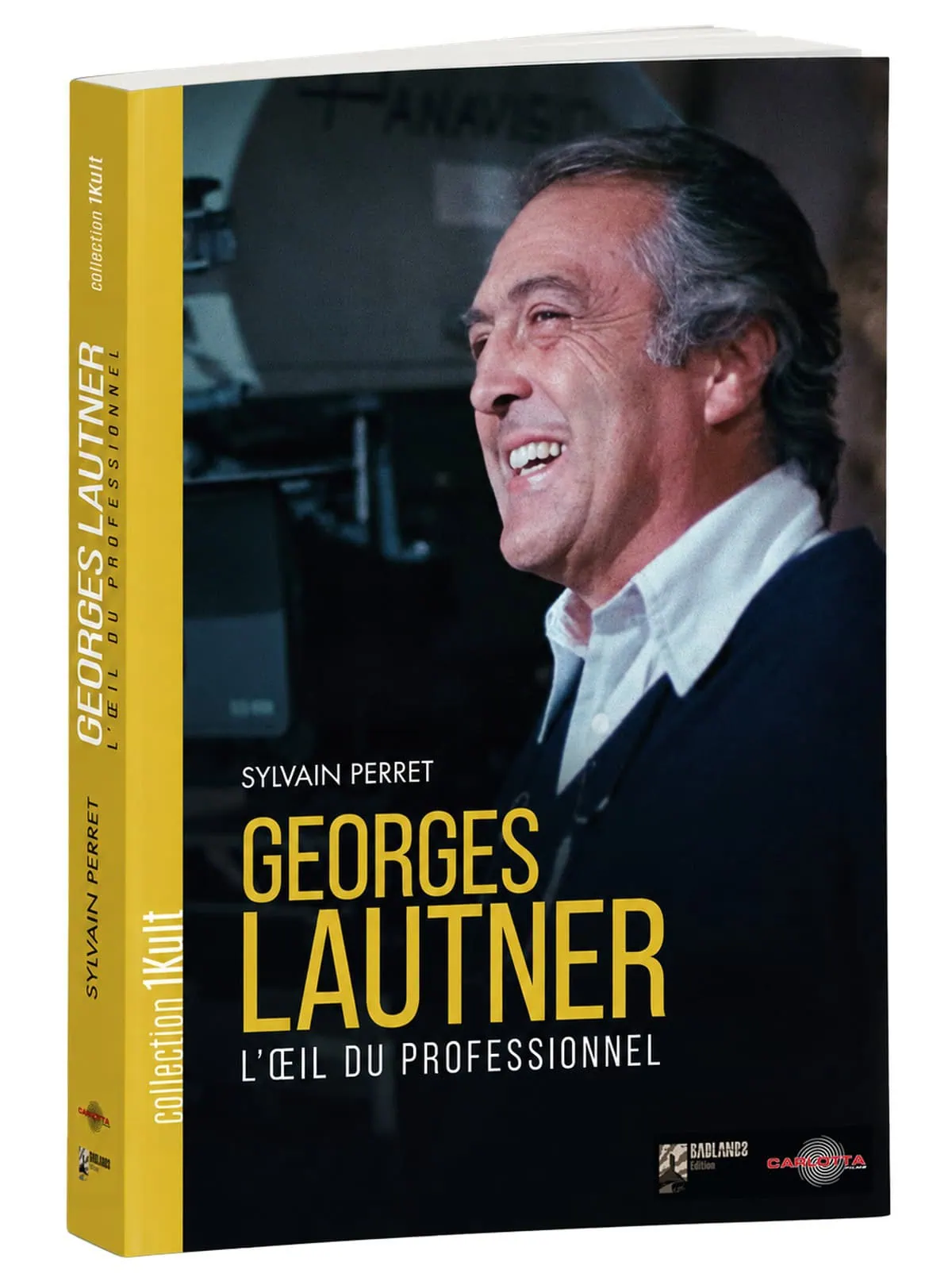 Georges Lautner, L&rsquo;Œil du professionnel : le livre hommage de Sylvain Perret arrive chez Carlotta