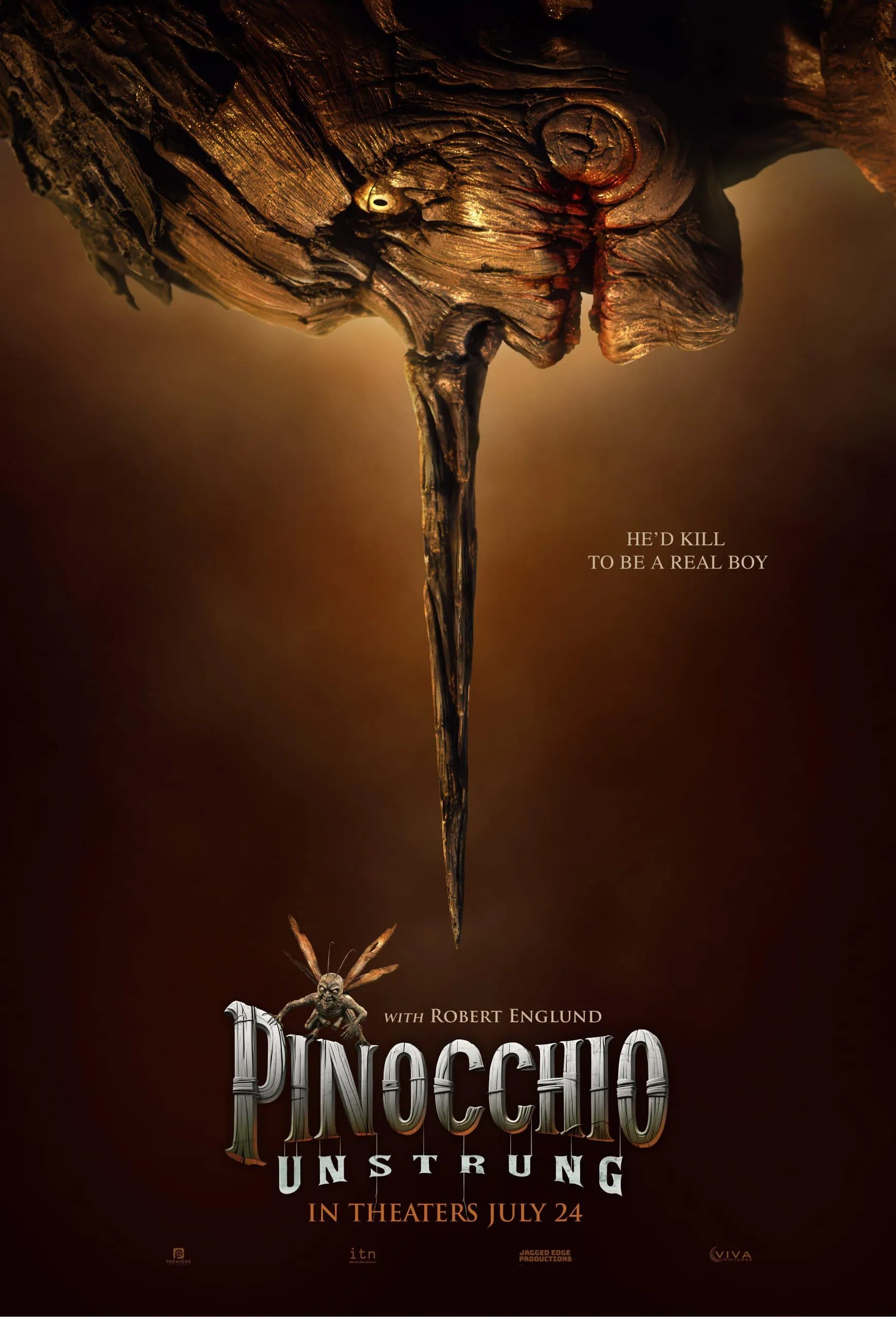 Critique de Pinocchio : Déchaîné 5 Affiche officielle du film Pinocchio : Du00e9chau00eenu00e9