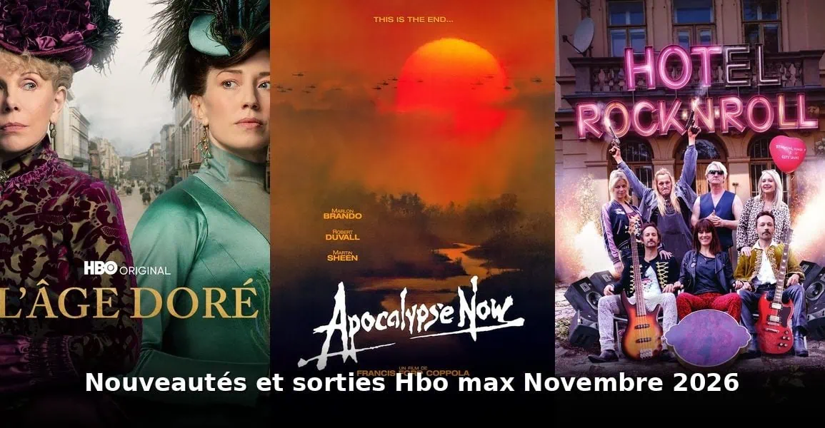 Nouveautés et sorties HBO Max novembre 2026 : tous les films et séries du mois 1 Nouveautés et sorties HBO Max novembre 2026 : tous les films et séries du mois