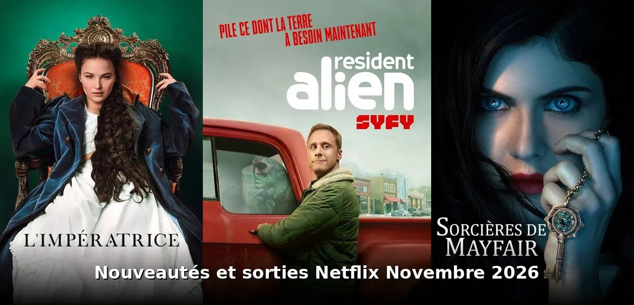 Nouveautés et sorties Netflix novembre 2026 : tous les films et séries du mois 3 Nouveautés et sorties Netflix novembre 2026