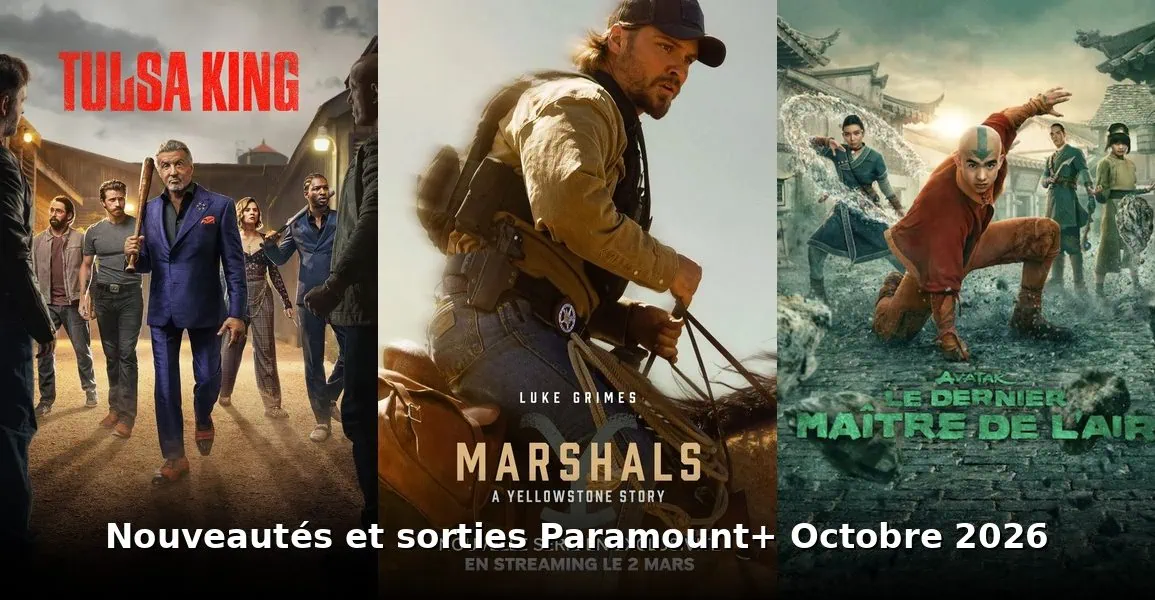 Nouveautés et sorties Paramount+ octobre 2026 : tous les films et séries du mois 1 Nouveautés et sorties Paramount+ octobre 2026 : tous les films et séries du mois