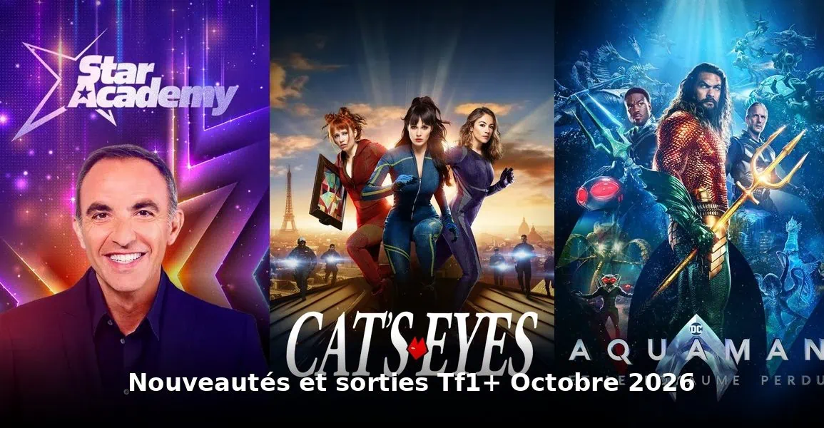 Nouveautés et sorties TF1+ octobre 2026 : tous les films et séries du mois 1 Nouveautés et sorties TF1+ octobre 2026 : tous les films et séries du mois